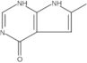 3,7-Dihydro-6-methyl-4H-pyrrolo[2,3-d]pyrimidin-4-one