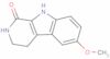 2,3,4,9-tetrahydro-6-methoxy-1H-pyrido[3,4-b]indol-1-one