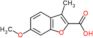 acido 6-metossi-3-metil-1-benzofurano-2-carbossilico