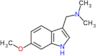 1-(6-methoxy-1H-indol-3-yl)-N,N-dimethylmethanamine