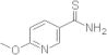 6-methoxypyridine-3-carbothioamide