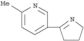 Pyridine,5-(3,4-dihydro-2H-pyrrol-5-yl)-2-methyl-