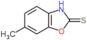 6-methyl-1,3-benzoxazole-2(3H)-thione