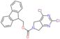 9H-fluoren-9-ylmethyl 2,4-dichloro-5,7-dihydro-6H-pyrrolo[3,4-d]pyrimidine-6-carboxylate