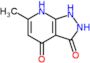 6-methyl-1H-pyrazolo[3,4-b]pyridine-3,4(2H,7H)-dione