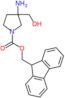 9H-fluoren-9-ylmethyl 3-amino-3-(hydroxymethyl)pyrrolidine-1-carboxylate