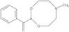 Tetrahydro-6-methyl-2-(1-phenylethenyl)-4H-1,3,6,2-dioxazaborocine