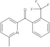(6-Methyl-2-pyridinyl)[2-(trifluoromethyl)phenyl]methanone