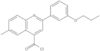 6-Methyl-2-(3-propoxyphenyl)-4-quinolinecarbonyl chloride