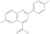 6-Methyl-2-(4-methylphenyl)-4-quinolinecarbonyl chloride