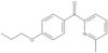 (6-Methyl-2-pyridinyl)(4-propoxyphenyl)methanone