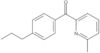 (6-Methyl-2-pyridinyl)(4-propylphenyl)methanone