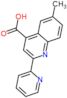 6-methyl-2-(pyridin-2-yl)quinoline-4-carboxylic acid