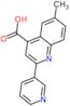 6-methyl-2-(pyridin-3-yl)quinoline-4-carboxylic acid