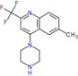 6-Methyl-4-(1-piperazinyl)-2-(trifluoromethyl)quinoline