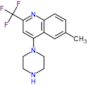 6-methyl-4-piperazin-1-yl-2-(trifluoromethyl)quinoline