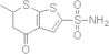 6-Methyl-4-oxo-5,6-dihydro-4H-thieno[2,3-b]thiopyran-2-sulfonamide