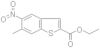 Ethyl 6-methyl-5-nitrobenzo[b]thiophene-2-carboxylate