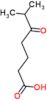 6-methyl-5-oxoheptanoic acid