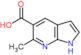 6-methyl-1H-pyrrolo[2,3-b]pyridine-5-carboxylic acid