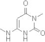 2,4(1H,3H)-Pyrimidinedione, 6-(methylamino)-