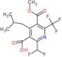 2-(difluoromethyl)-5-(methoxycarbonyl)-4-(2-methylpropyl)-6-(trifluoromethyl)pyridine-3-carboxyl...