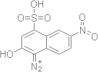 6-Nitro-1-diazo-2-naphthol-4-sulfonic acid