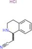 1,2,3,4-tetrahydroisoquinolin-1-ylacetonitrile hydrochloride