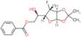 3-deoxy-3-fluoro-1,2-O-(1-methylethylidene)-6-O-(phenylcarbonyl)-alpha-D-glucofuranose