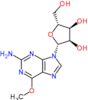 6-methoxy-9-(beta-D-ribofuranosyl)-9H-purin-2-amine