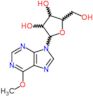 6-methoxy-9-pentofuranosyl-9H-purine