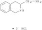 3-Isoquinolinemethanamine,1,2,3,4-tetrahydro-, hydrochloride (1:2)