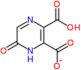 3-carboxy-6-oxo-1H-pyrazine-2-carboxylate