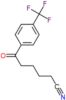 6-oxo-6-[4-(trifluoromethyl)phenyl]hexanenitrile