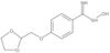 4-(1,3-Dioxolan-2-ylmethoxy)-N-hydroxybenzenecarboximidamide