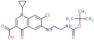6-({2-[(tert-butoxycarbonyl)amino]ethyl}amino)-7-chloro-1-cyclopropyl-4-oxo-1,4-dihydroquinoline-3…