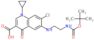 7-Chloro-1-cyclopropyl-6-[[2-[[(1,1-dimethylethoxy)carbonyl]amino]ethyl]amino]-1,4-dihydro-4-oxo-3…