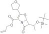 6-[1-[(tert-Butyldimethylsilyl)oxy]ethyl]-7-oxo-3-(tetrahydro-3-furanyl)-4-thia-1-azabicyclo[3.2.0…