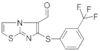 6-[3-(Trifluoromethyl)phenylthio]imidazo[2,1-b]thiazole-5-carboxaldehyde