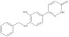 6-[3-Amino-4-[(phénylméthyl)amino]phényl]-3(2H)-pyridazinone