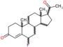 (6alpha)-6-fluoropregn-4-ene-3,20-dione