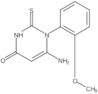 6-Amino-2,3-dihydro-1-(2-methoxyphenyl)-2-thioxo-4(1H)-pyrimidinone