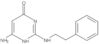 6-Amino-2-[(2-phenylethyl)amino]-4(3H)-pyrimidinone