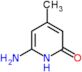 6-Amino-4-methyl-2(1H)-pyridinone