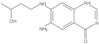 6-Amino-7-[(3-hydroxybutyl)amino]-4(3H)-quinazolinone