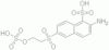 2-Amino-6-(2-sulfatoethylsulfonyl)-1-naphthalenesulfonic acid