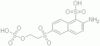 2-Amino-6-(2-(sulfooxy)ethylsulfonyl)naphthalene-1-sulfonic acid