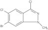 1H-Indazole, 6-bromo-3,5-dichloro-1-methyl-