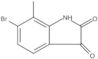 6-Bromo-7-methyl-1H-indole-2,3-dione
