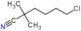 6-chloro-2,2-dimethylhexanenitrile